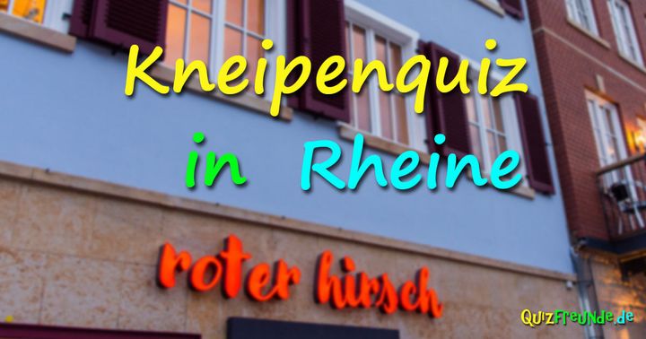 KneipenQuiz Rheine